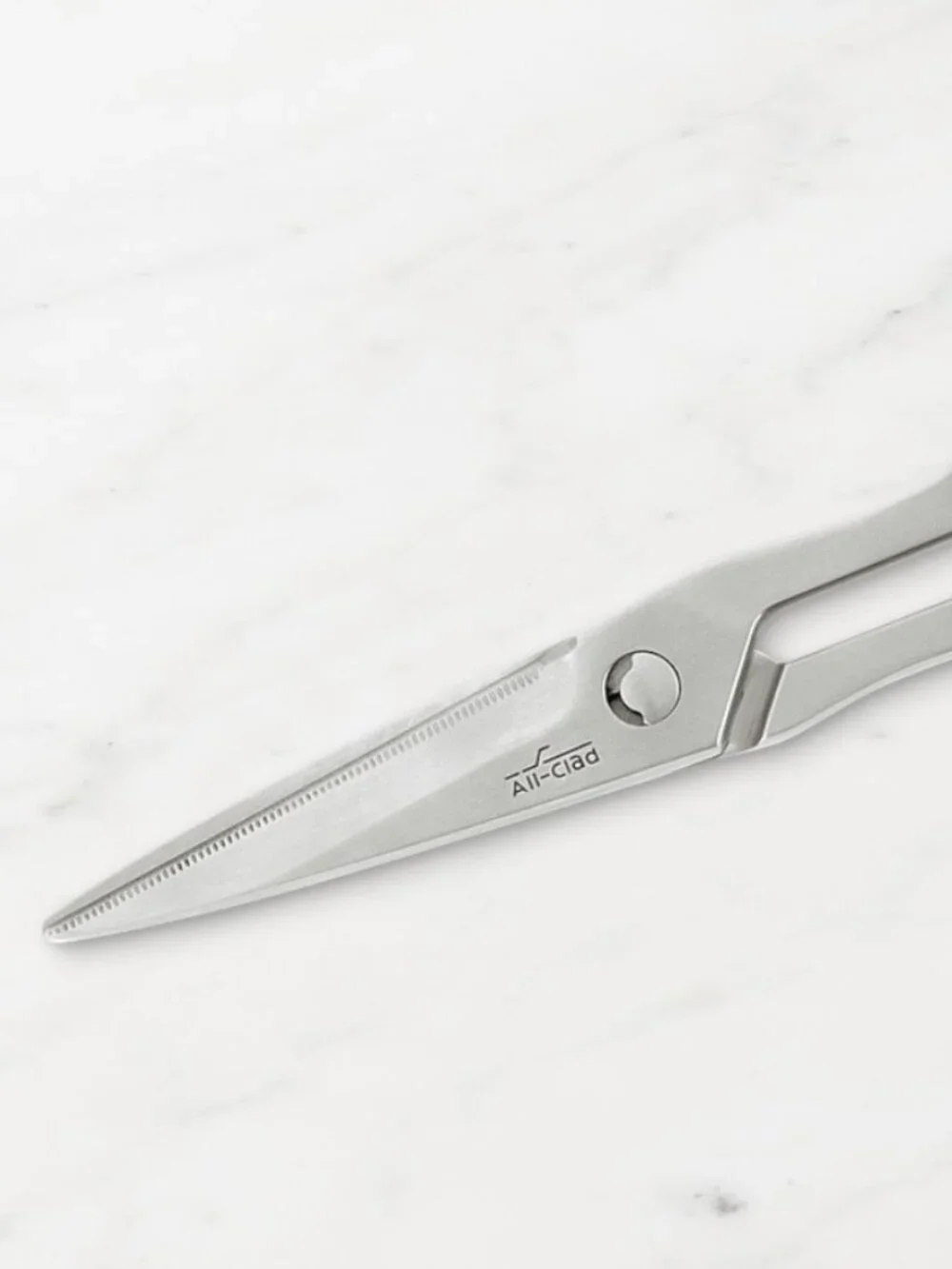 ALL- CLAD German Brushed Stainless Steel Silver Kitchen Shears NWT